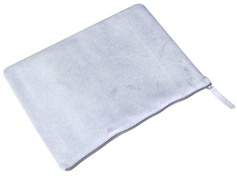 Clairefontaine 400049C Kleine Tasche 23x32cm Lammleder Blau Perlmutt