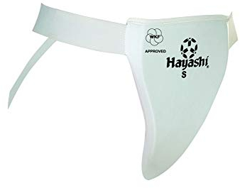 Hayashi Tiefschutz für Frauen (WKF Approved) - Junior, Weiss