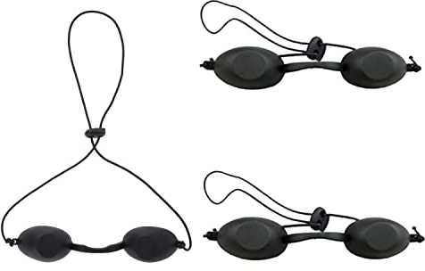 Occhiali Infrarossi, 3 Pezzi Occhiali Protettivi Laser Occhiali di Sicurezza Occhiali di Protezione Occhialini Solarium di Sicurezza Laser Di Protezione per Beauty Clinic per IPL UV Luce Terapia
