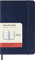 Moleskine Daily Planner, Agenda Giornaliera 12 Mesi 2025, Copertina Morbida e Chiusura Elastica, Colore Blu Zaffiro, Formato Pocket 9x14 cm