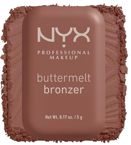 NYX Professional Makeup Bronzer, Per un Look Abbronzato e Luminoso, Tenuta fino a 12h, Resiste alle Sbavature, No Transfer, Buttermelt, Tonalità: Butta Off, 5 g