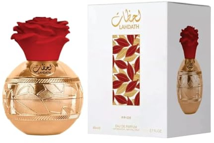 Lahdath Perfume | Lahdath Pride Eau De Parfum for Women | Rose, Lemon and Vanilla Fragrance| Lahdath for Women 80ml Made in Dubai by Sapphire’s choice