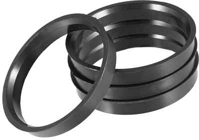 A ABSOPRO 4pcs Bague de Centrage Jante 70.1mm à 64.1mm Universel Voiture Moyeu Centrique Anneaux Remplacement d'article