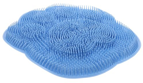 COLLBATH Fußmassagekissen mit Saugnapf Tpr Rutschfestes Fußschrubberpad Dusche und Bad Massage Wellness Fußpflege
