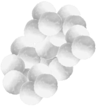 YARNOW 500g Balles Filtrantes Fibre pour Piscine Et Réutilisables Améliorent La Circulation Filtration De Eau pour Éliminer Impuretés Résidus De