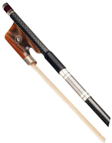 Geigenbogen zum Spielen Bratschenbogen 16 oder 15 Kohlefaser mit Ochsenfrosch Rosshaar Bratschenteile Zubehör