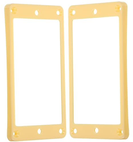 YARNOW 2 Piezas Marcos De Pastillas Para Guitarra Eléctrica Reemplazo De Marcos Protectores De Pastillas Accesorio De Guitarra