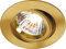 Knightsbridge IP20 230V/12V GU10/MR16 Brass Recessed Tilt Twist & Lock Downlight, Aluminium