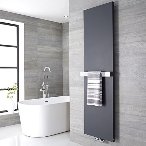 Hudson Reed Rubi - Design Heizkörper 1800mm x 600mm in Anthrazit