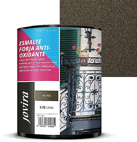 JOVIRA PINTURAS PEINTURE ANTI-ROUILLE FER FORGÉ Protection et décoration sur fer. (750 ml, Bronze)