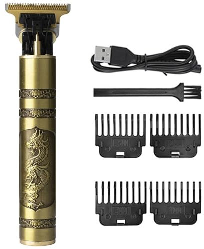 Tondeuse à cheveux modèle Bouddha, tondeuse à cheveux, tondeuse à cheveux, tondeuse à barbe, rasoir, profilage Bouddha doré, sans fil