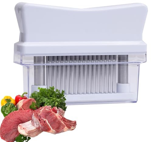 Generisch Meat Tenderiser, Meat Tenderizer, Meat Tenderizer - Metal Steak Tenderizer Tools, Needle Tenderizer - Meat Cooking Tool, Meat Tenderiser with Cover for Home Restaurant