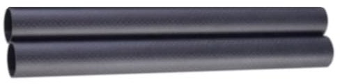 JKELPV Set Assali per Opaco Semplice, Lunghezza: 500 mm, Spessore Parete: 0,5 mm, Calibro: 5 mm-41 mm Accessori per Modelli di aeroplani RC(39x38x500mm 2pcs)