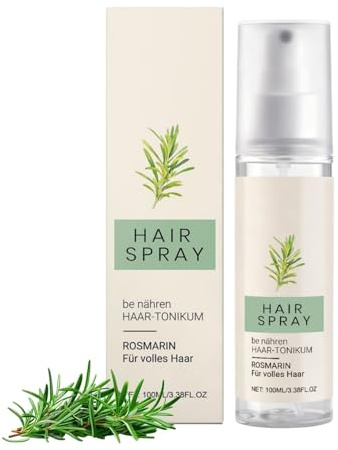Hair Tonic Rosemary, Natural Hair Oil for Hair Growth with Organic Rosemary Oil, Gegen Haarausfall & dünner werdendes Haar, Thickening and Strong Hair for Men and Women (1PC, 100ml)