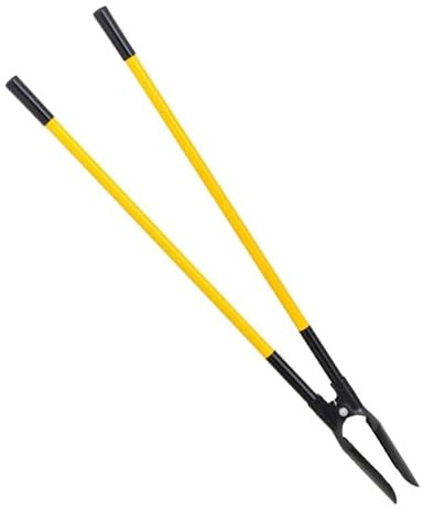 Post Hole Digger with Fibreglass Handles Manual Ground Excavator for Fence & Garden Posts 140cm Heavy Duty Tool