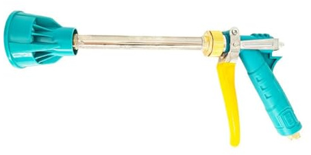 Spruzzatore da giardino in rame ad alta pressione con spruzzatore girevole per giardini, prati e prati