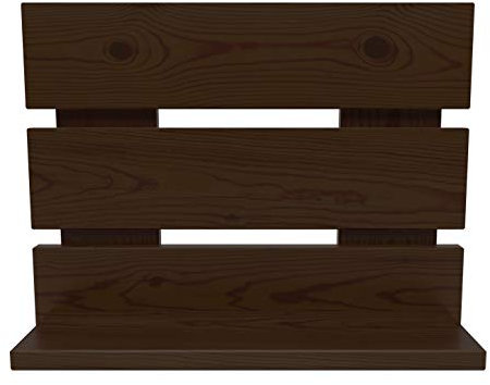 LA WEB DEL COLCHON Mesita Vintage Lombardía 55 (cms.) x 14 x 36 (cms.) Barnizado Nogal