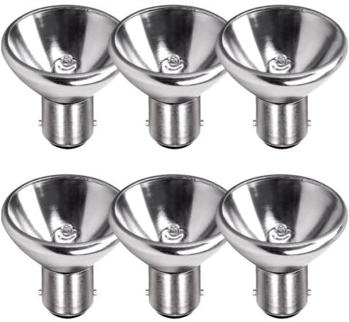 NCC-Licht Lot de 6 ampoules réflecteur R B15d blanc chaud à intensité variable 20 W 6 degrés