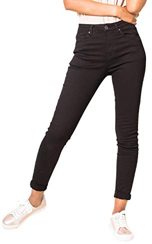 Nina Carter P056 dam jeans skinny fit jeans hög midja