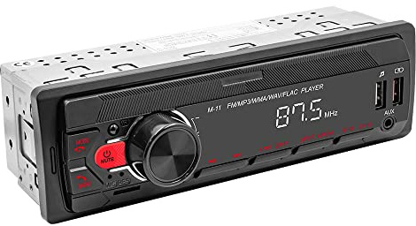 Riloer Autoradio touch screen, radio FM, lettore MP3, autoradio con autoradio Bluetooth, vivavoce