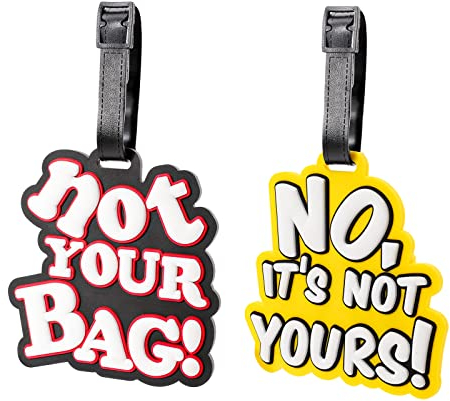 2 Stück Kofferanhänger Koffer, PVC Gepäckanhänger Kofferanhänger mit Adressschild Gepäckanhänger ID Etikett Gepäck Handtasche Tag Koffer Tasche Etiketten Name Adresse Schilder Reisezubehör