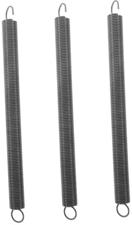 WATIIFUFU Metall Leiterfedern 3 Stück Für Dachbodentreppen 280 x 20mm Langlebige Ersatzteile Kompatibel Mit Ausziehbaren Bodentreppen Für Renovierungen Und Reparaturen