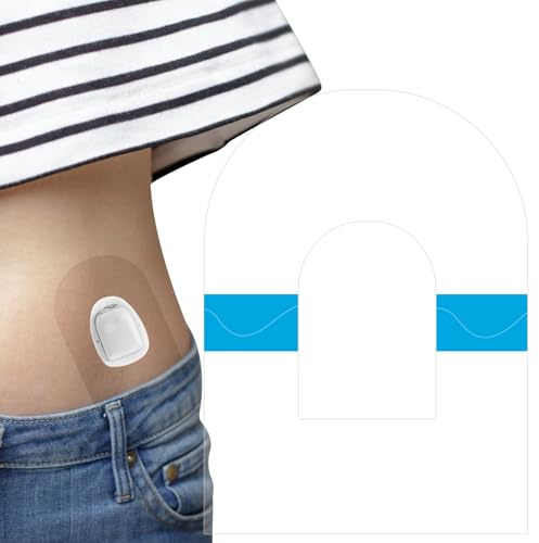 QaZanteiar 40 Stück Wasserdichte Pflaster Kompatibel Mit Omnipod 5, Hautfreundlich und Transparent, Zum Schutz Beim Sport und Unter der Dusche