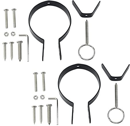 OFFSCH 2 Sets Ham Rack for Italian Ham Holder Parts Fixing Holder Accessories Professional Kitchen Accessories for Home Decor Suitable for Pub Use