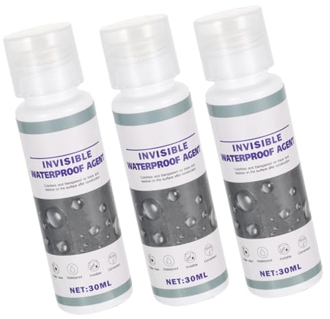 SHINEOFI Waterproof Agent and Wall Sealing Spray Invisible Sealant for Bathroom Tiles Roof Leak Repair 30ml Pack of 3