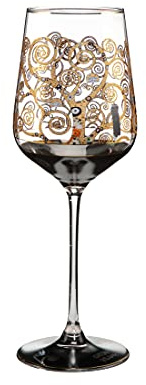 Goebel Gustav Klimt Weinglas Der Lebensbaum H. 25cm 450ml