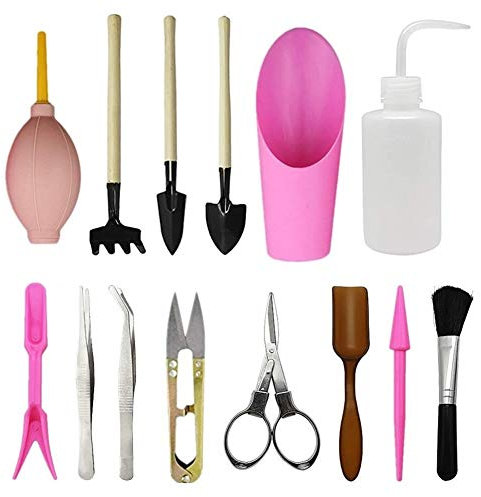 KANKOO Gardening Tools Set Garden Sets Garden Gifts For Men Hand Rake Spade Handle Garden Gifts For Women Weeding Tools For Garden Gifts For The Gardener Pink,One Size