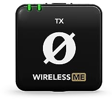 RØDE Wireless ME TX Transmisor Compacto, Micrófono Integrado, Tecnología GainAssist, Alcance 100 Metros