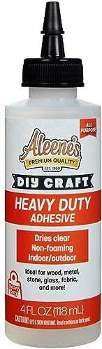 Aleene’s DIY Craft Heavy-Duty Adhesive 118 ml – Starker Alleskleber für Innen und Aussen – Wasserbeständiger Bastelkleber für Holz, Metall, Stein, Glas und Textilien – Reparaturen und Bastelarbeiten
