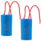LbsAMP 2 Pièces CBB60 450V 16uF 50/60HZ Condensateur de Démarrage Moteur Electrique Capacitor Condensateur de Marche Condensateur 16 Microfarad pour Refrigerateur Moteur Pompe Generateur
