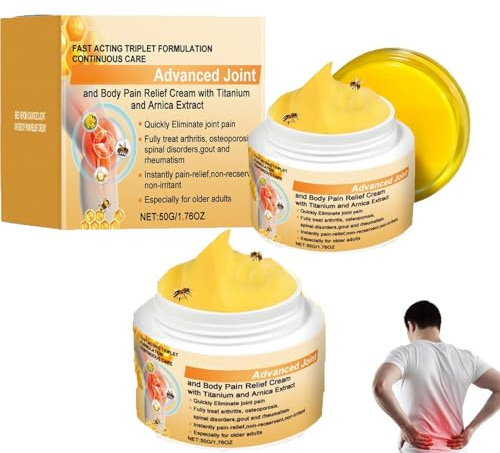 Veleno d'api, crema per la guarigione delle ossa, unguento contro il dolore, veleno d'api, gel articolare per schiena, collo, mani, ginocchia (2)