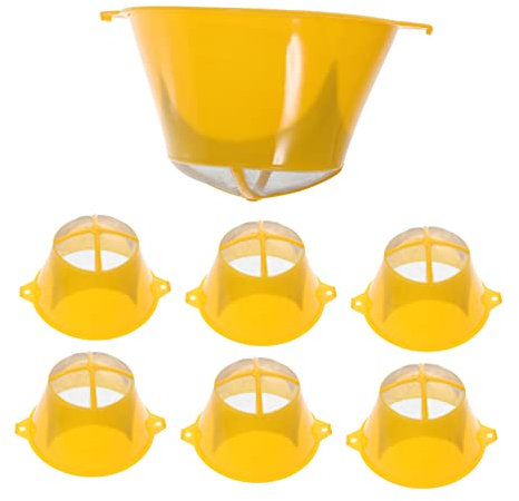 LIFKOME Reusable Paint Strainer Mesh Filter Funnel for Oil and Water-Based Paints 10pcs Small Size
