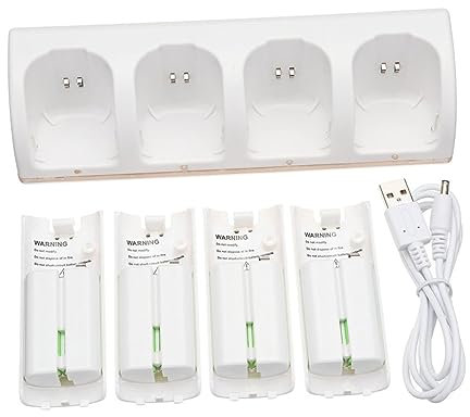UKCOCO Caricabatteria Slot Stazione Di Ricarica Della Batteria Usb Slot Di Ricarica Della Batteria Resistente Riutilizzabile Compatto