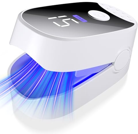 Durskfl Nagelpflege Gerät für mehrere Zehennägel & Fingernägel mit 470nm Blau Licht+650nm Rotlicht+1064nm Infrarotlicht
