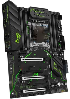 Placa Madre Kit de Placa Base Fit For Machinist X99 MR9S con CPU LGA 2011-3 Xeon E5 2680 V4 y DDR4, 2 x 16 GB RAM a 2400 MHz, NVME, SATA, WiFi, SSD M
