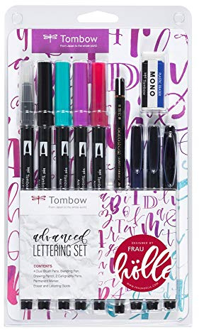 Kit De Caligrafía Avanzado Tombow
