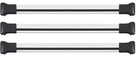 Barres de Toit transversales pour Ford Transit 2014-2025 Aluminium Gris 3X