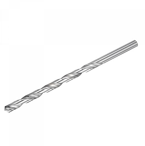 sourcing map 6542 High Speed Steel Straight Shank Twist Extra Long Drill Bit, Uncoated 12mm Drill Diameter 250mm Length