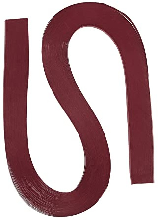 PATIKIL Quilling Papier Weinrot 120 Stück 5mm x 54cm Quilling-Papierstreifen Origami Papier für Quilling Kunst DIY Papierhandwerk Handwerk