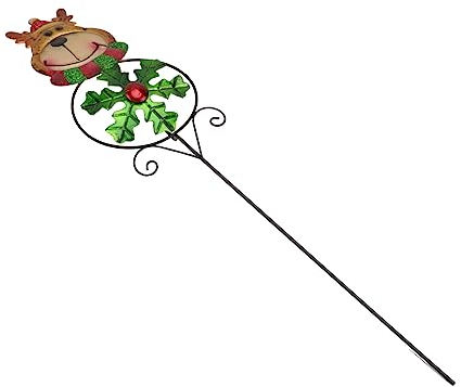ABOOFAN 1stück Eisen Windmühle Dekoration Für Garten Weihnachtsfest Rotierende Gartenfigur Wetterfestes Eisen Einfache Installation Attraktive Gartenverschönerung