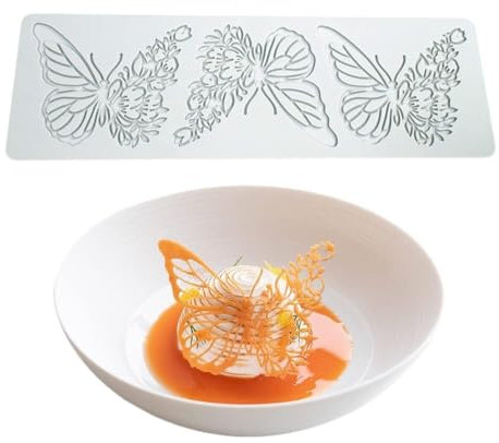 Moule Dentelle Silicone - Tapis de Fondant Gâteau de Dentelle - Gaufrage Fondant - Sugarcraft Mariage (1Pcs, Style 3)