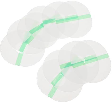 Anneome Tpu Sensoraufkleber 10 Stück Unisex Selbstklebend Robust Für Sport Sensorbefestigung Klein Leicht Haltbar