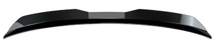 qsms01 Kompatibel für BMW Serie 1 Series 1er E87 E81 5-Door/3-Door Hatchback 2004-2011 – Heckspoiler, Sportlicher Kofferraumspoiler zur Verbesserung der Aerodynamik,B/Gloss Black