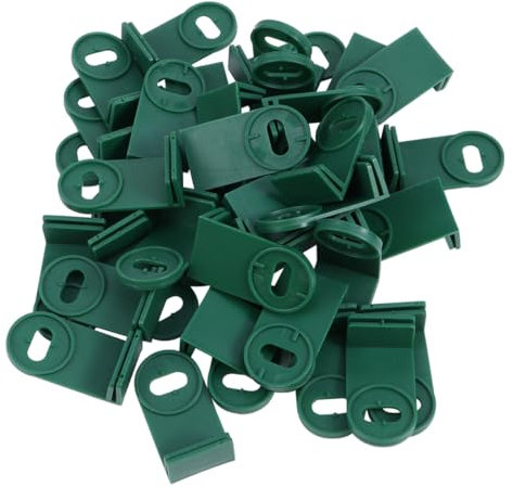 Gatuida 150piezas Ganchos Fijación Invernadero Clips Flores Colgadores Plantas Soportes Conectores