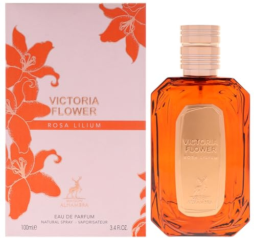 Victoria Flower - Rosa Lilium by Maison Alhambra for Women - 3.4 oz EDP Spray