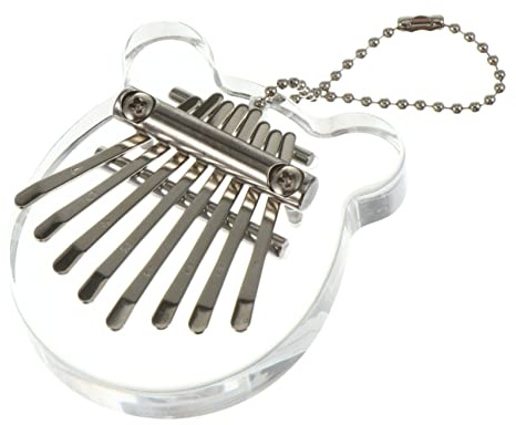 Kalimba aus Sapele 8-tasten Kleiner für Anfänger und Kinder | 8-ton Gravurskala, Leicht zu Lernen, Fördert Fingerflexibilität, Spielbar, als Geschenk Geeignet